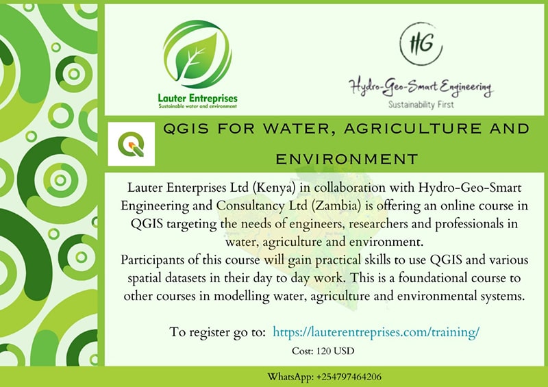 QGIS for Water Agriculture & Environment